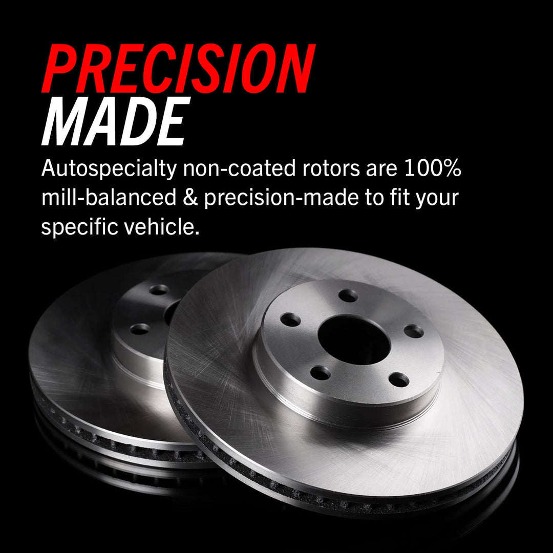 PowerStop Front Brake Rotor for Toyota Sequoia 2001-07 | Toyota Tundra 2000-06 - Direct OE Disc Replacement Rotor, JBR935 Retail $94.13
