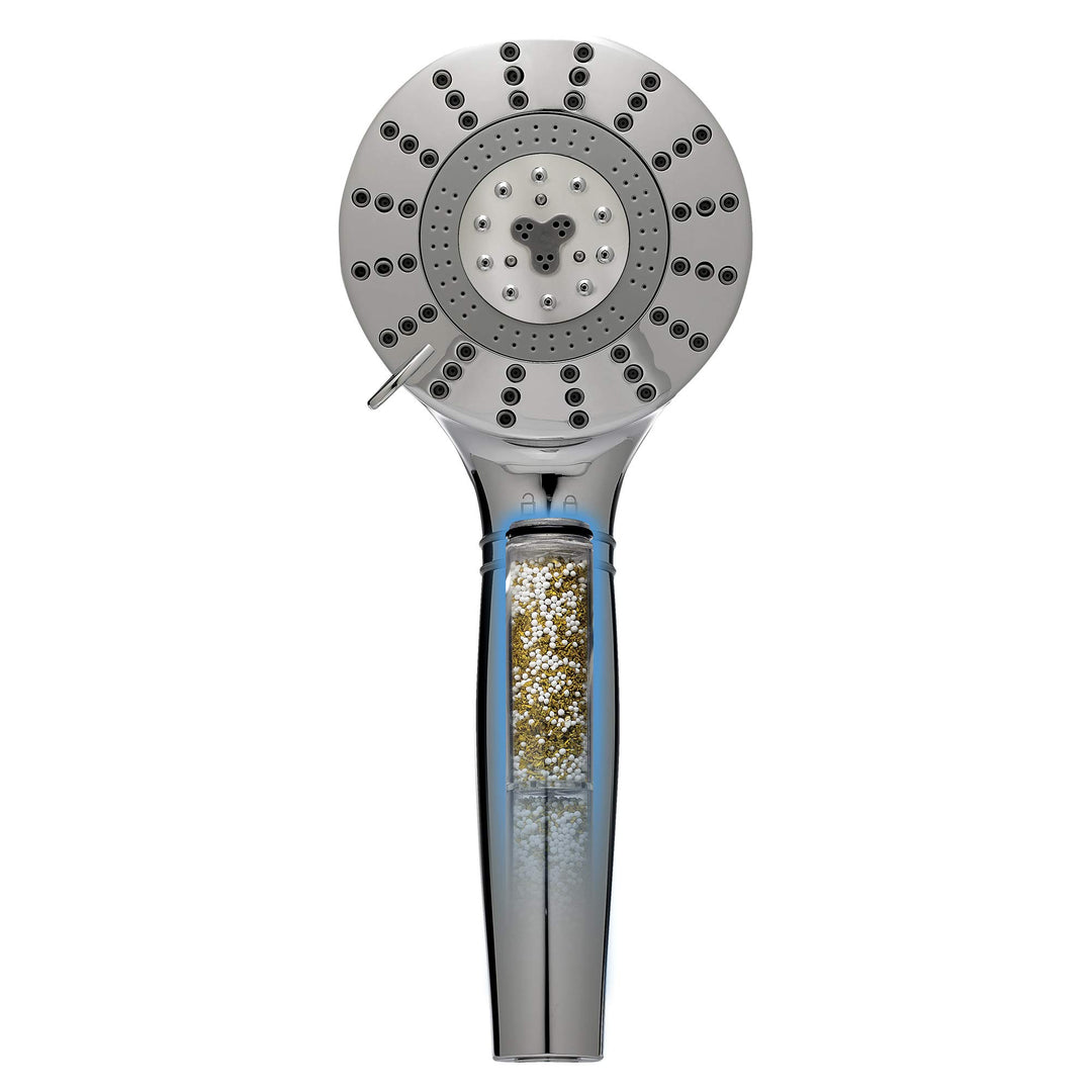 Sprite Showers Pure 7-Setting Filtered 1.75GPM Shower Handle in Brushed Nickel Retail $101.90