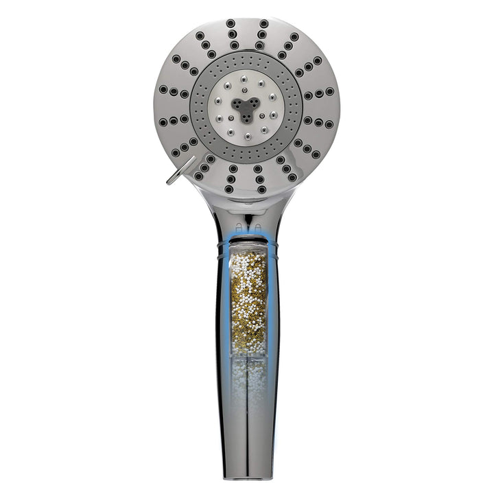 Sprite Showers Pure 7-Setting Filtered 1.75GPM Shower Handle in Brushed Nickel Retail $101.90