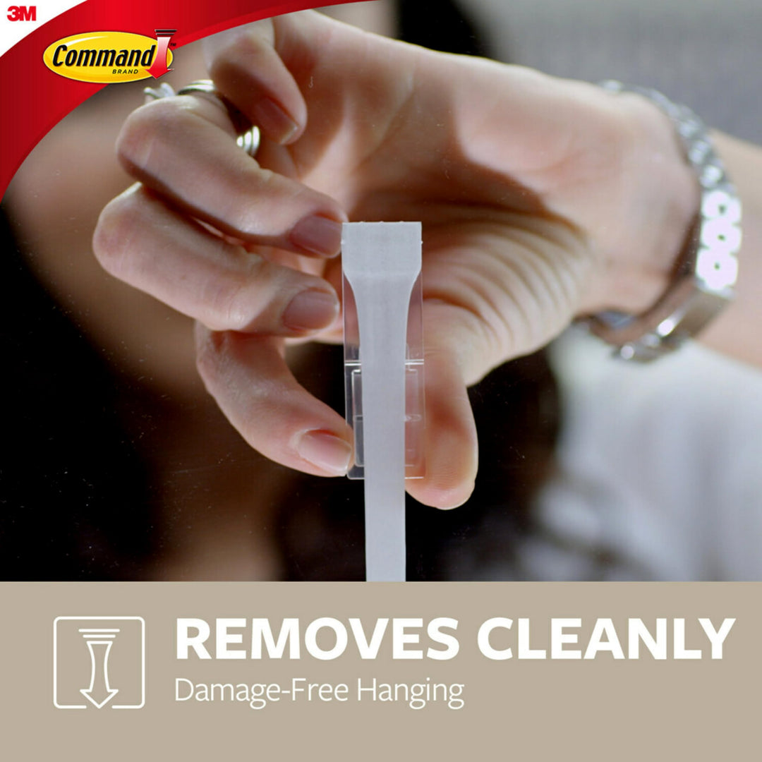 Command Picture Ledge, 21" Damage Free Hanging Floating Shelf with Adhesive Strips, Quartz, No Tools Picture Hanger for Displaying Decorations and Photographs, 1 Ledge and 10 Strips