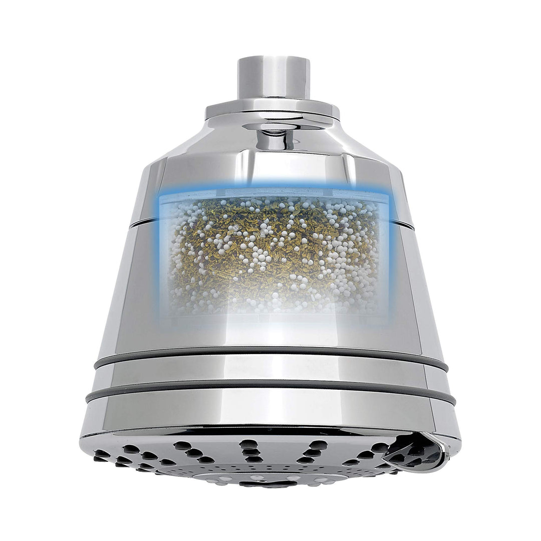 Sprite Showers Pure 7-Setting Filtered 1.75GPM Showerhead in Brushed Nickel (AE7E-BN-R) Retail $59.26