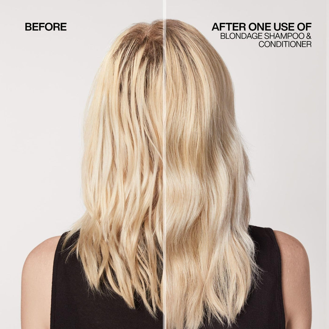 Redken Color Extend Blondage Color Depositing Purple Conditioner | Hair Toner For Blonde Hair | Neutralizes Brass & Moisturizes Hair | With Pure Violet Pigments