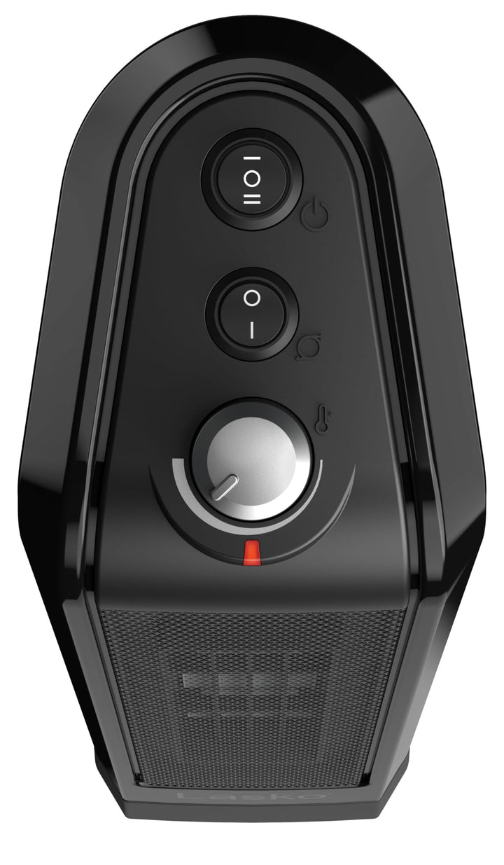 Lasko CT14650 Small Portable 1500W Oscillating Electric Ceramic Space Heater with Manual Thermostat and Overheat Safety Protection for Indoor Home Use Retail $59.99