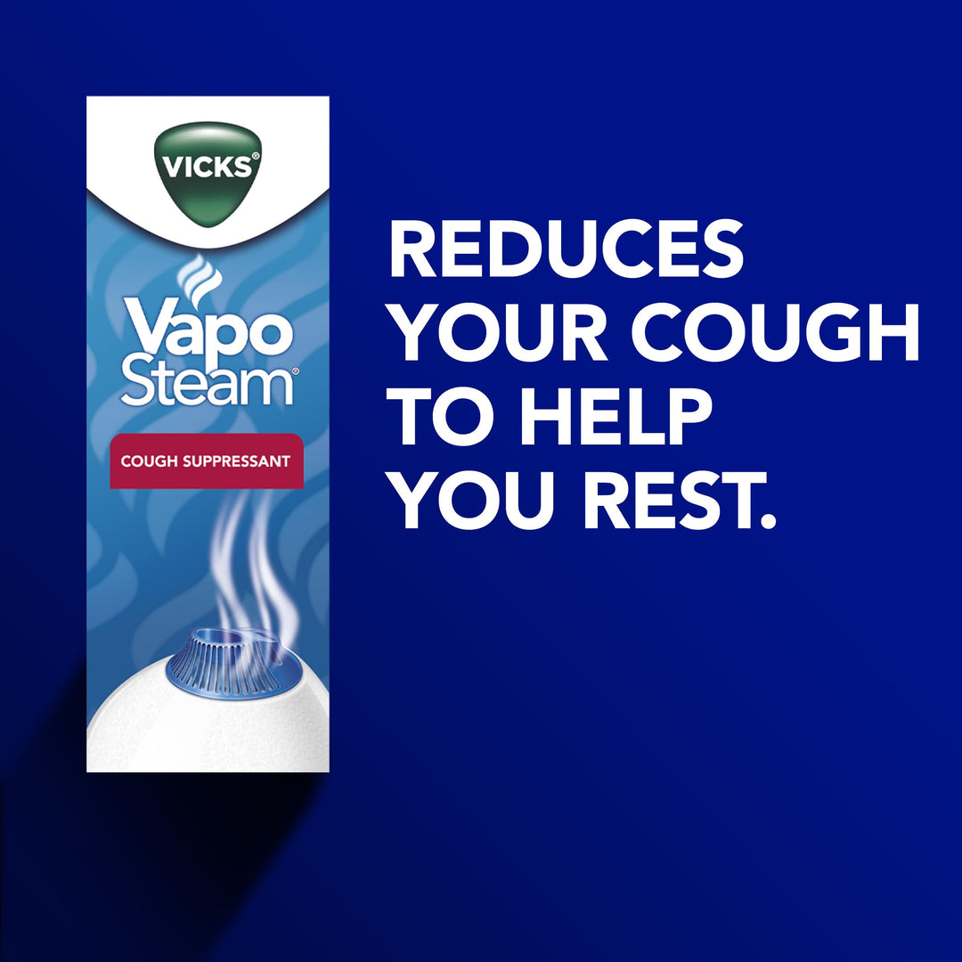 Vicks Warm Steam Vaporizer, Small to Medium Rooms, 1.5 Gallon Tank Ã¢â‚¬â€œ Warm Mist Humidifier for Baby and Kids Rooms with Night Light, Works with Vicks VapoPads and VapoSteam