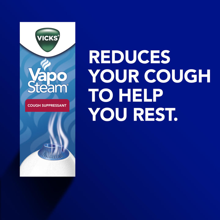 Vicks Warm Steam Vaporizer, Small to Medium Rooms, 1.5 Gallon Tank Ã¢â‚¬â€œ Warm Mist Humidifier for Baby and Kids Rooms with Night Light, Works with Vicks VapoPads and VapoSteam