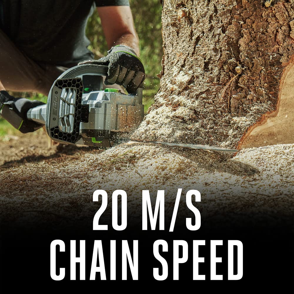 EGO POWER+ Chain Saw, 16Ã¢â‚¬Â Battery Powered Chainsaw, Electric Cordless, Includes 56V 2.5Ah Battery and Charger Ã¢â‚¬â€œ CS1611