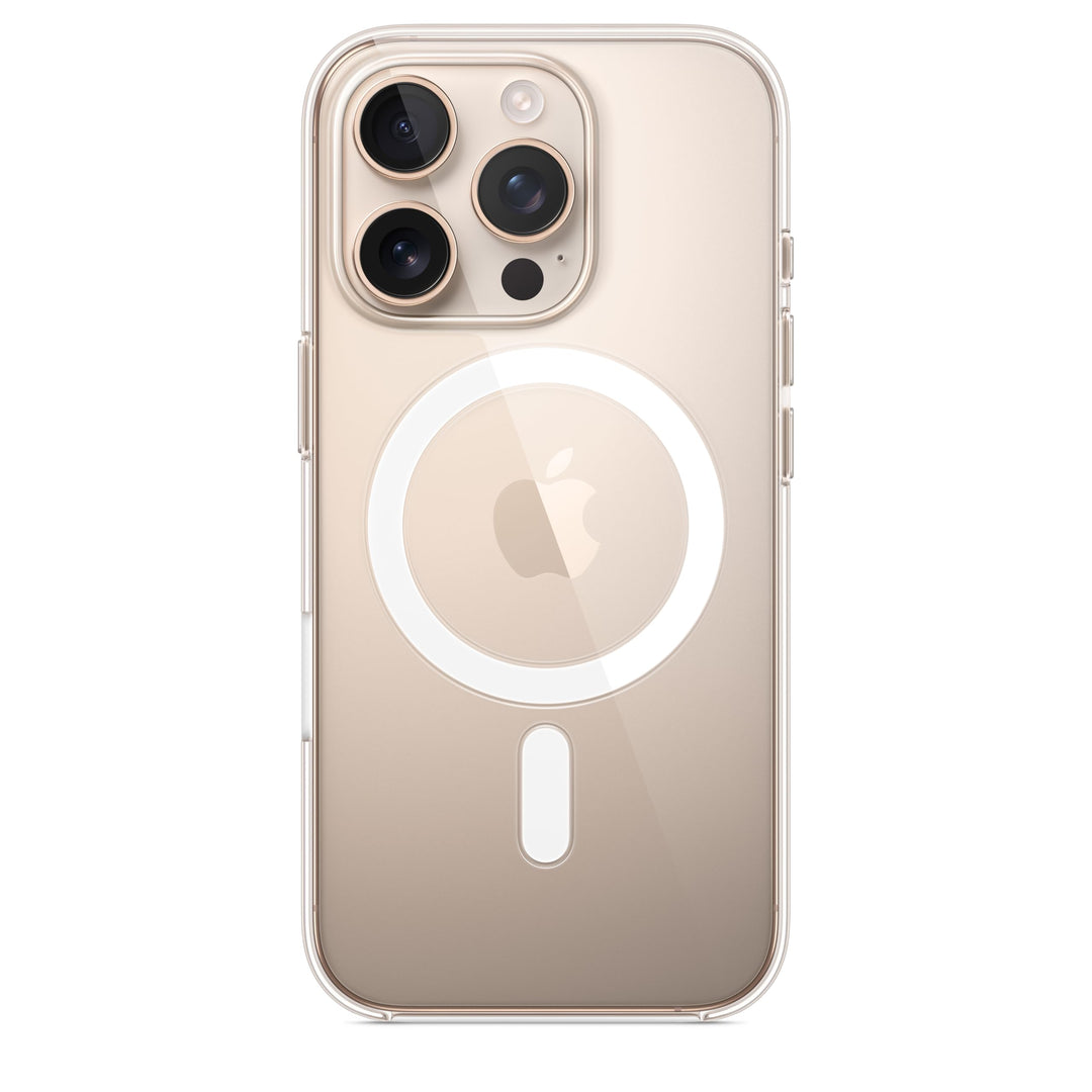 Apple iPhone 16 Pro Clear Case with MagSafe and Camera Control: Lightweight Phone Case, Wireless Charging Compatible, Smooth Glossy Finish Retail $49.00