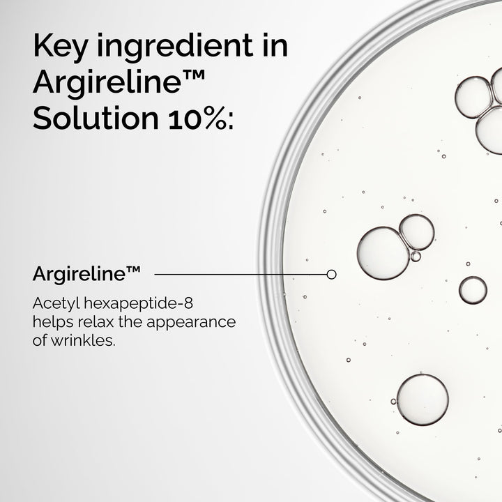 The Ordinary Argireline Solution 10%, Serum Good for Reducing the Appearance of Fine Lines, 1 Fl Oz