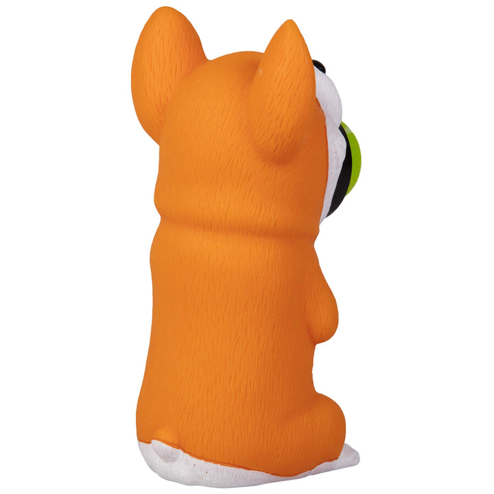 Hog Wild Corgi Ball Popper Toy - Stocking Stuffer Includes 4 Soft Foam Balls - Squeeze to Pop Air Powered Balls to 20 Feet - Launcher Safe for Indoor/Outdoor Play - Party Favor Gift for Kids Ages 5+