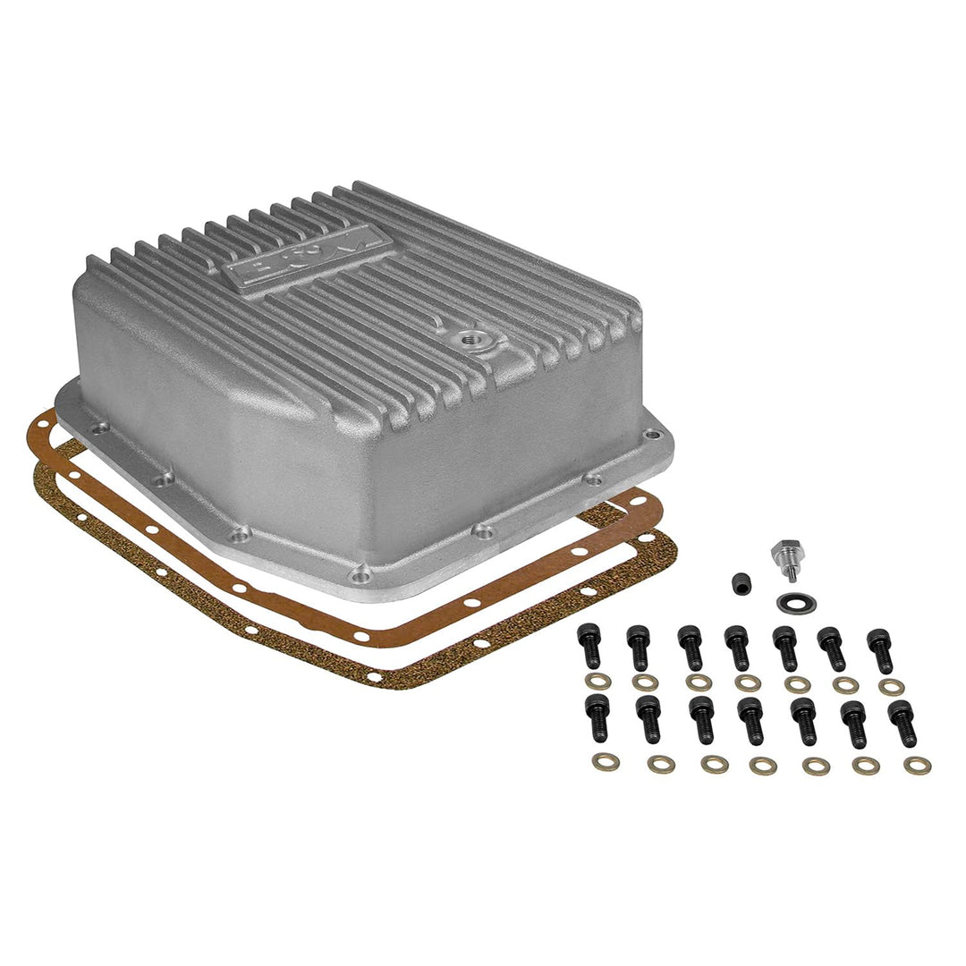 B&M 40291 Cast Aluminum Extra Depth Transmission Pan