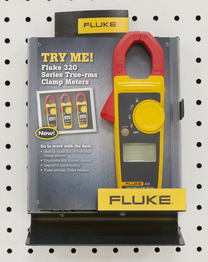 Fluke 323 Clamp Meter for Commercial/Residential Electricians, Measures AC Current to 400 A & AC/DC Voltage to 600 V, Resistance and Continuity, Includes 2 Year Warranty and Soft Carrying Case Retail $207.99