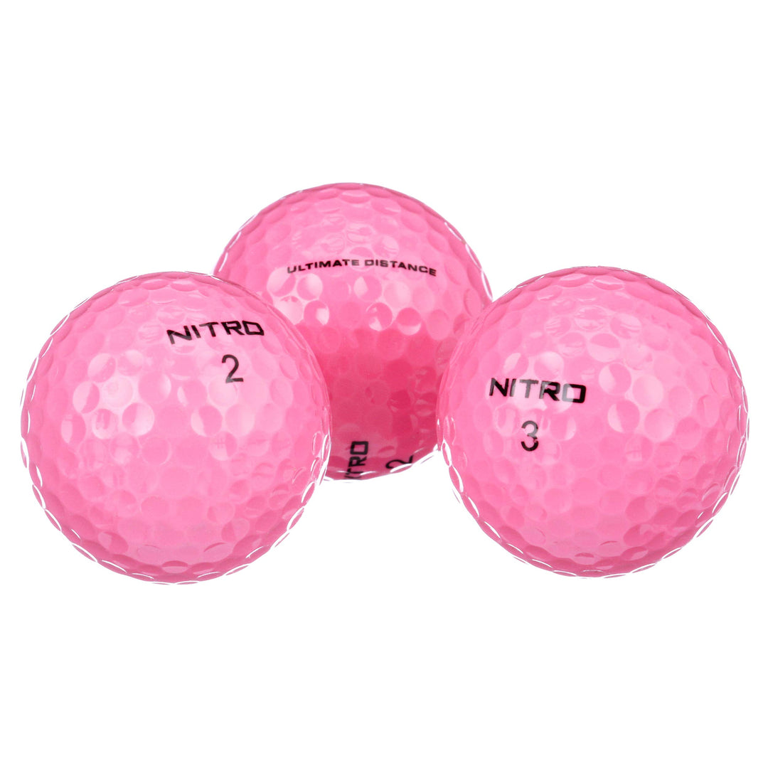 Nitro Pink Golf Balls Retail $19.99