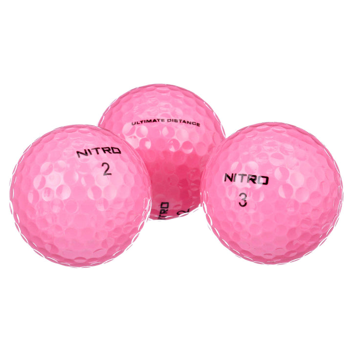 Nitro Pink Golf Balls Retail $19.99