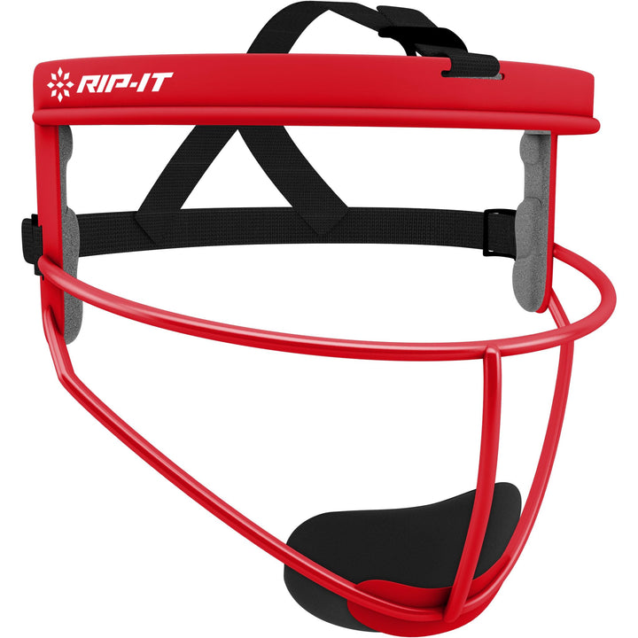 RIP-IT Women's/Girls Defense Softball Fielder's Face Mask | Youth | Scarlet Retail $23.99