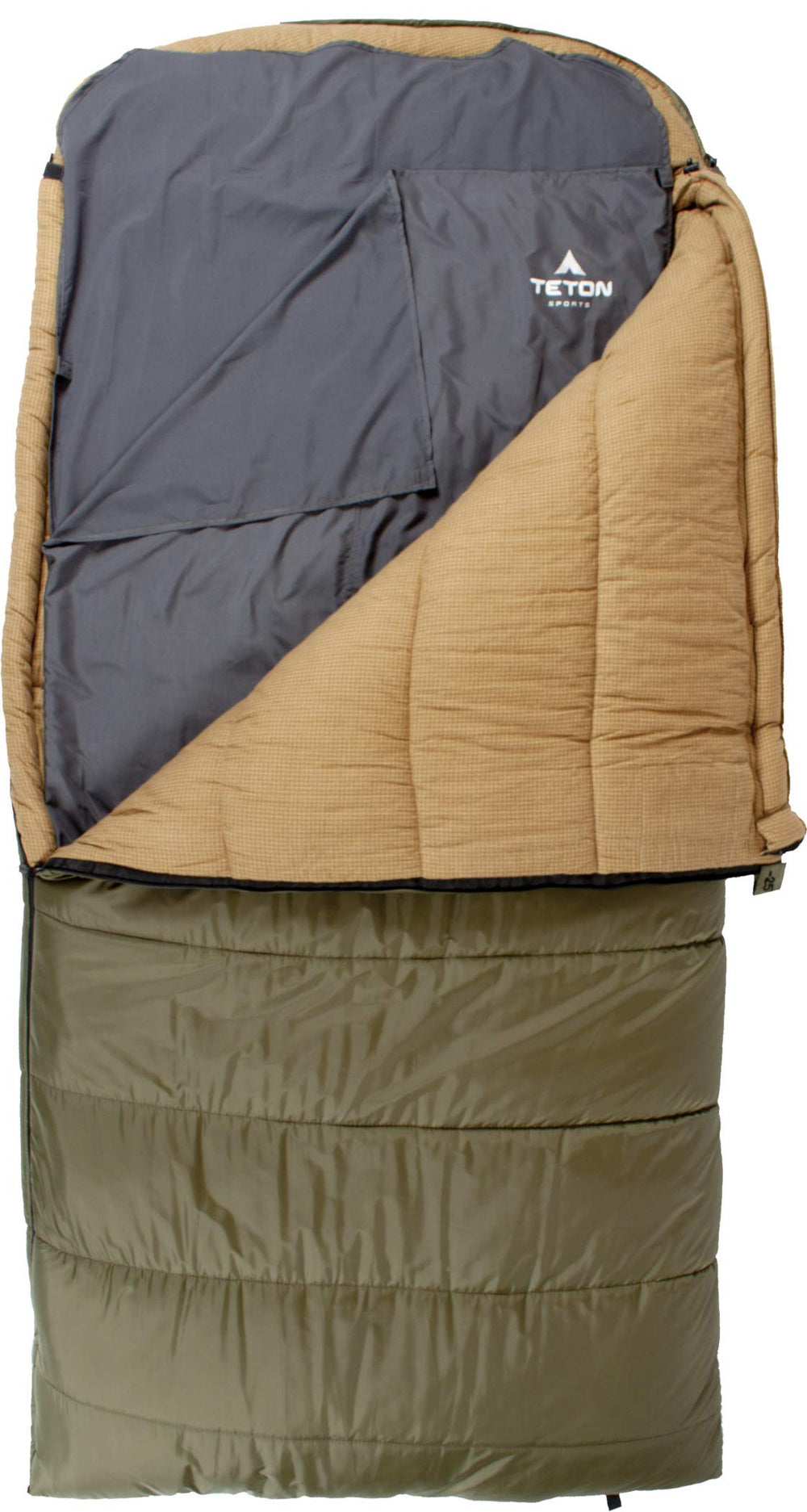 Teton XL Sleeping Bag Liner; A Clean Sheet Set Anywhere You Go; Perfect for Travel, Camping, and Anytime You’re Away from Home Overnight; Machine Washable Retail $22.99
