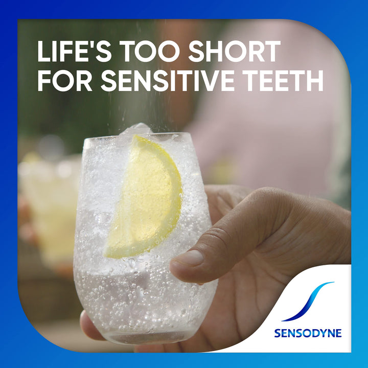 Sensodyne Repair and Protect Whitening Toothpaste, Toothpaste for Sensitive Teeth and Cavity Prevention, 3.4 oz (Pack of 2) Retail $12.49