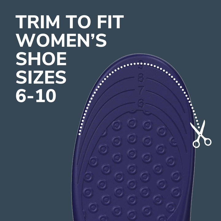 Dr. SchollÃ¢â‚¬â„¢s Plantar Fasciitis Relief Orthotic Insoles for Women - The Only Proven Insole to Stop Plantar Fasciitis from Coming Back, Immediately Relieves Pain, Heel Spurs, Arch Support Inserts