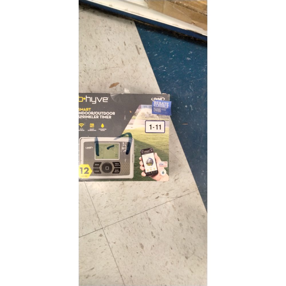 Orbit 57950 B-hyve 12-Zone Smart Indoor/Outdoor Sprinkler Controller