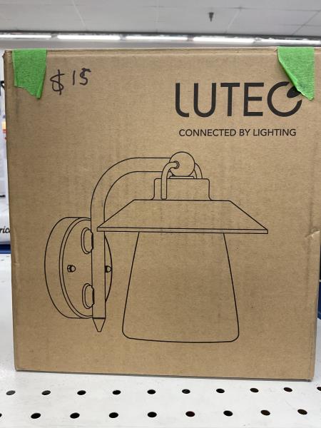 Lutec outdoor /indoor wall porch exterior, patio Retail $25.50
