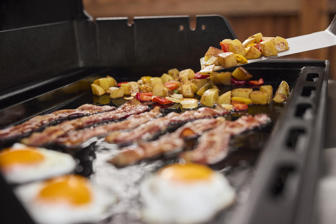 Weber Rust-Resistant Outdoor Griddle Insert for Searwood and Large Spirit Series Grills, Full-Size