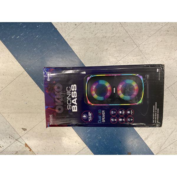 OKKO Sonic Bass - Dual LED Speaker Retail $50.00
