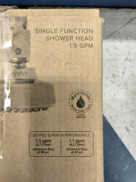 evolve Auto-Diverting Tub Spout System - ShowerStart TSV, Single Function Shower Head, 1.5 GPM Retail $75.00