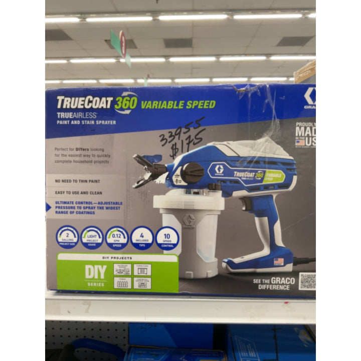 Graco 26D283 TrueCoat 360 Variable Speed Paint Sprayer
