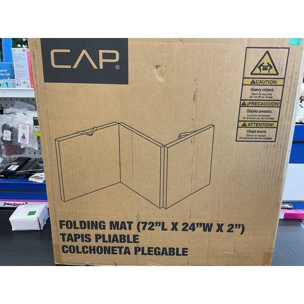 CAP Folding Mat - 72"L x 24"W x 2" - Tapis Pliable, Colchoneta Plegable