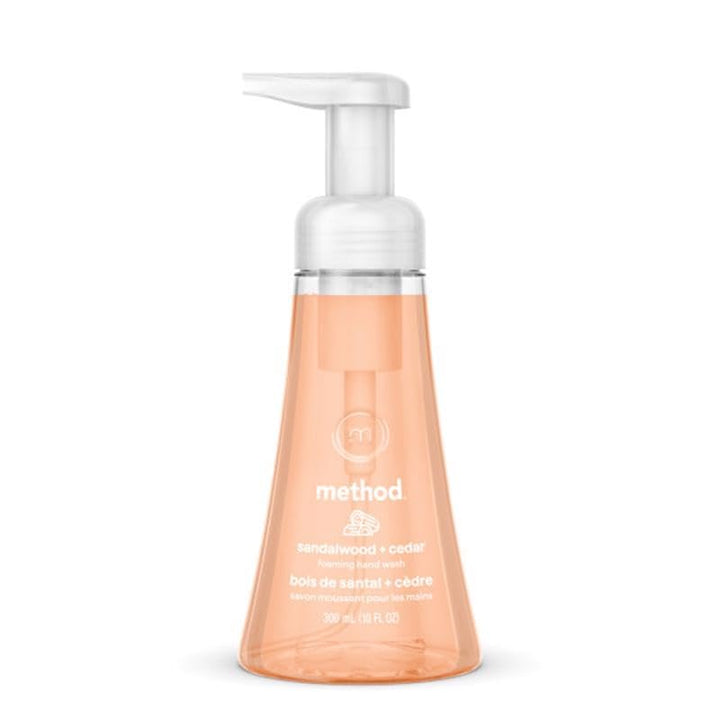 Method Foaming Hand Wash Sandalwood + Cedar 10FO 6ct NA Retail $3.00