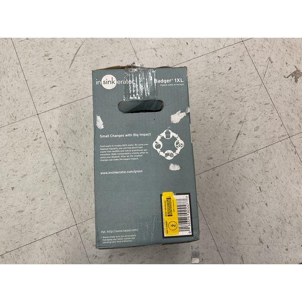 InSinkErator Badger 1XL, 1/3 HP, Standard Series, Durable & Long-Lasting, Power Cord Attached Retail $130.00