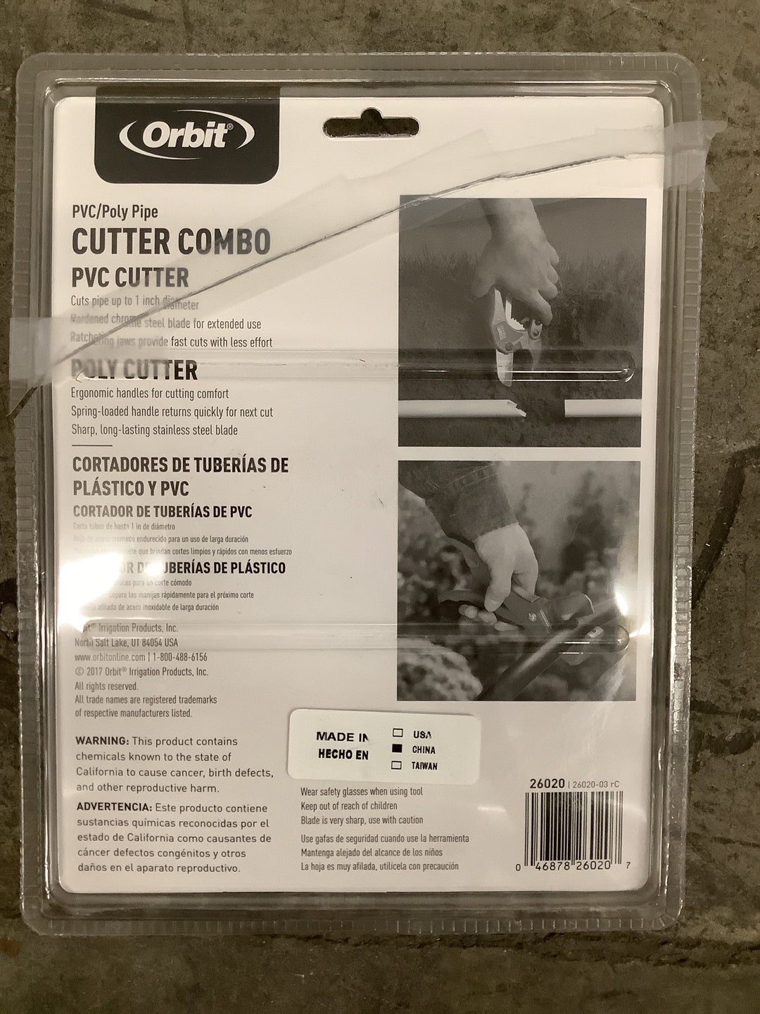 PVC-POLY PIPE CUTTER SET