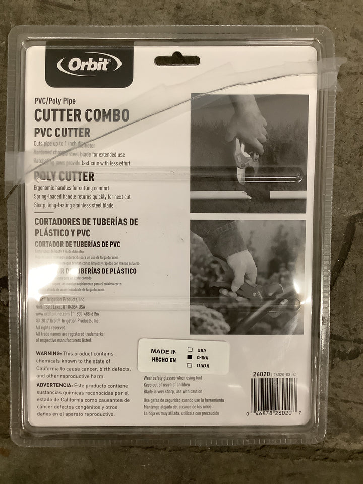 PVC-POLY PIPE CUTTER SET