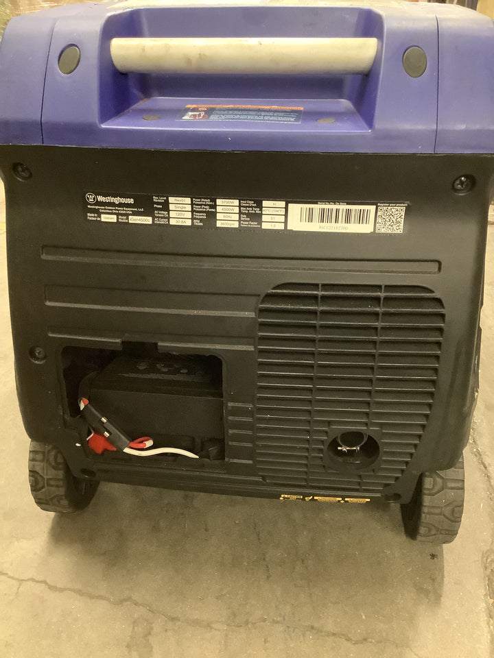 Westinghouse 5000 Peak Watt Super Quiet Portable Inverter Generator, Remote Electric Start with Auto Choke, RV Ready 30A Outlet, Gas Powered, CO Sensor, Parallel Capable Retail $1,199.00