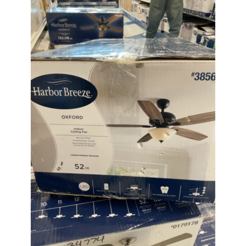 Missing Remote Harbor Breeze Oxford 52" Bronze LED Ceiling Fan