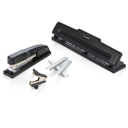 Swingline Desktop Stapler 3-Hole Punch Set (S7044499) Retail $17.00