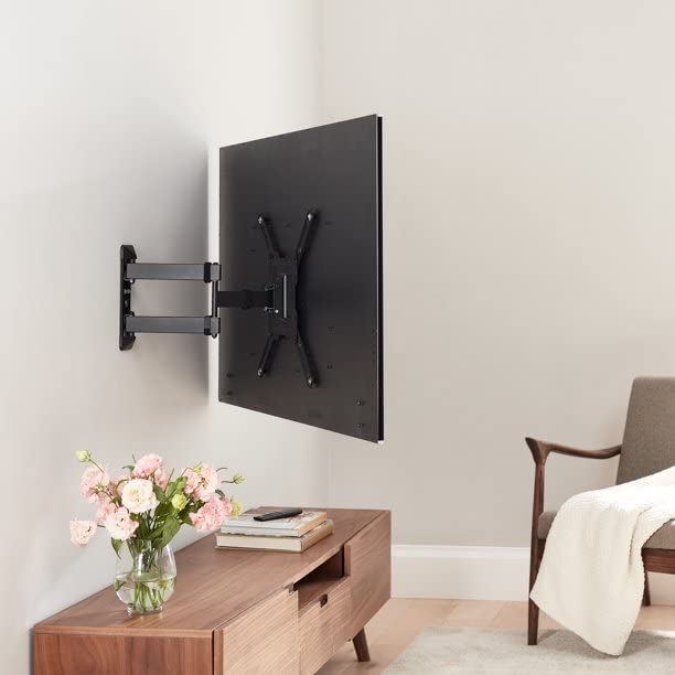 Hang onn. Full-Motion TV Wall Mount 19â€-50â€