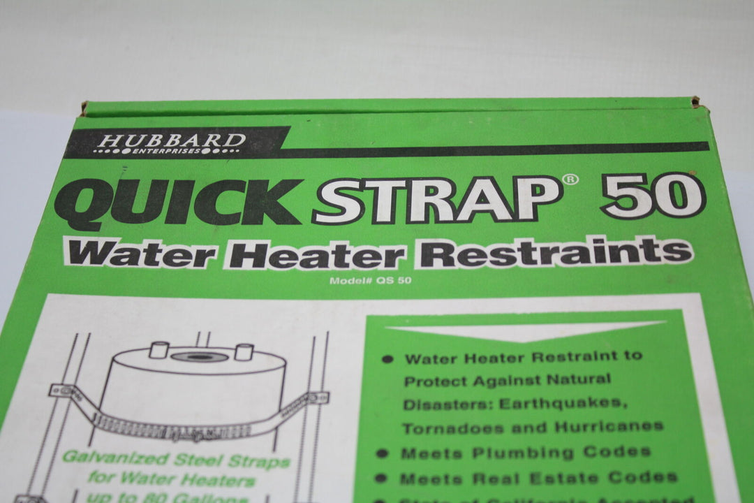 Holdrite QuickStrap QS-50 Galvanized Water Heater Strap Supports up to 80Gal New
