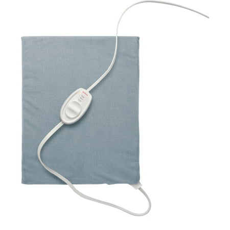 Sunbeam Heating Pad with Controller and 3 Heat Settings  12  X 15  Blue Frost  1 Count Retail $18.54