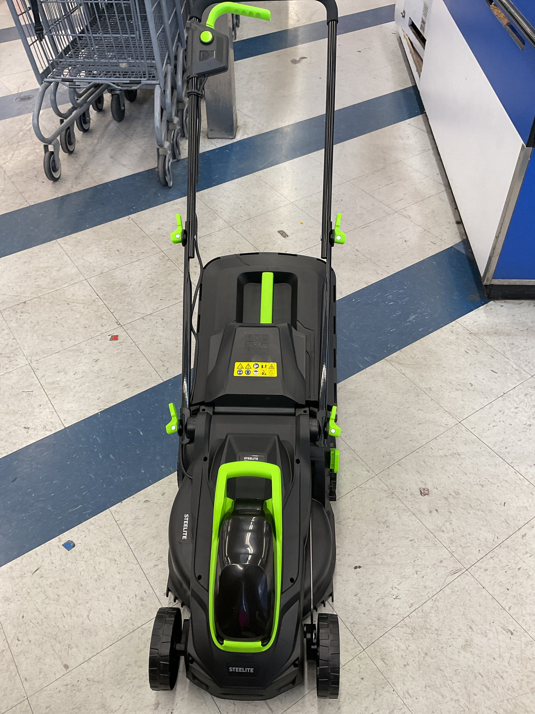 Steeliness cordless lawn mower. DG500-2
