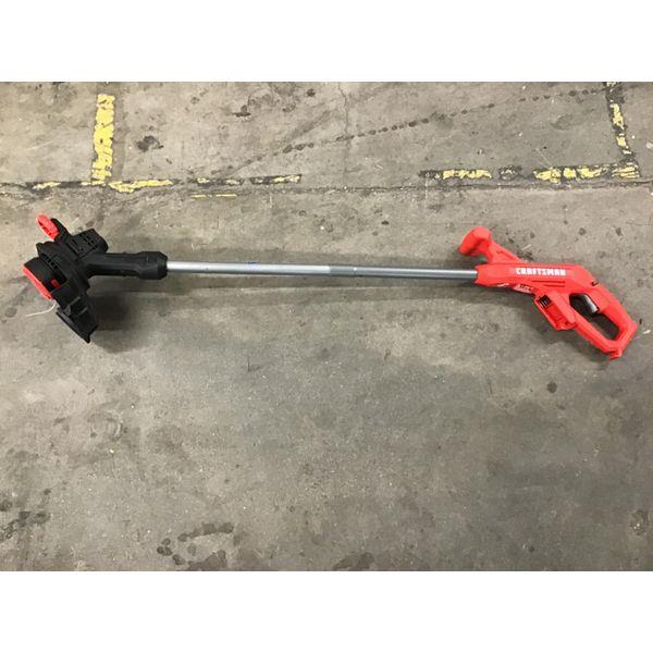 Craftsman CMCST915 - Cordless Grass Trimmer - Red COMPLETE WITH BATTERY AND CHARGER Retail $79.00