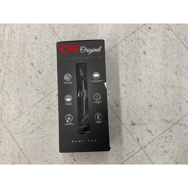 CHI Original Digital Ceramic Hairstyling Iron - Ruby Red, Digital Display, Rapid Heating, Auto Shut-Off Retail $100.00