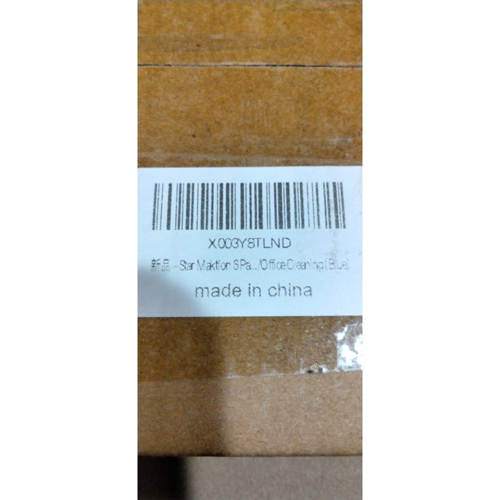 Star Maktion 6 Pack Mop Pads Compatible with Swiffer Wet Jet Mops, Washable Microfiber Mop Pads for Wet & Dry Use Mop Pad Refills, Durable and Fitting for Home/Office Cleaning (Blue) Retail $19.00