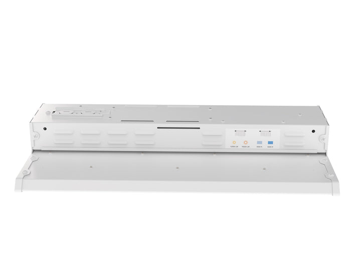 Lithonia Lighting I-Beam LED High Bay Light, Ceiling Lighting Fixture, Adjustable 12000/16000 Lumens, Selectable 4000K/5000K, LED Work Light, MVOLT 120-277V (IBE ALO21 MVOLT SWW9 80CRI DWH)