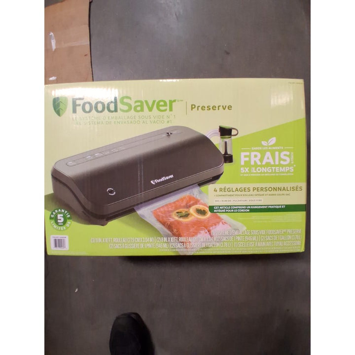 FoodSaver VS2280 Preserve Vacuum Sealing System Starter Kit W/ Handheld Sealer