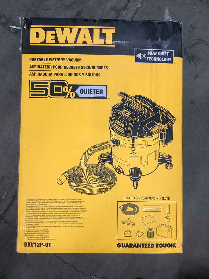 DEWALT WET/DRY VACUUM