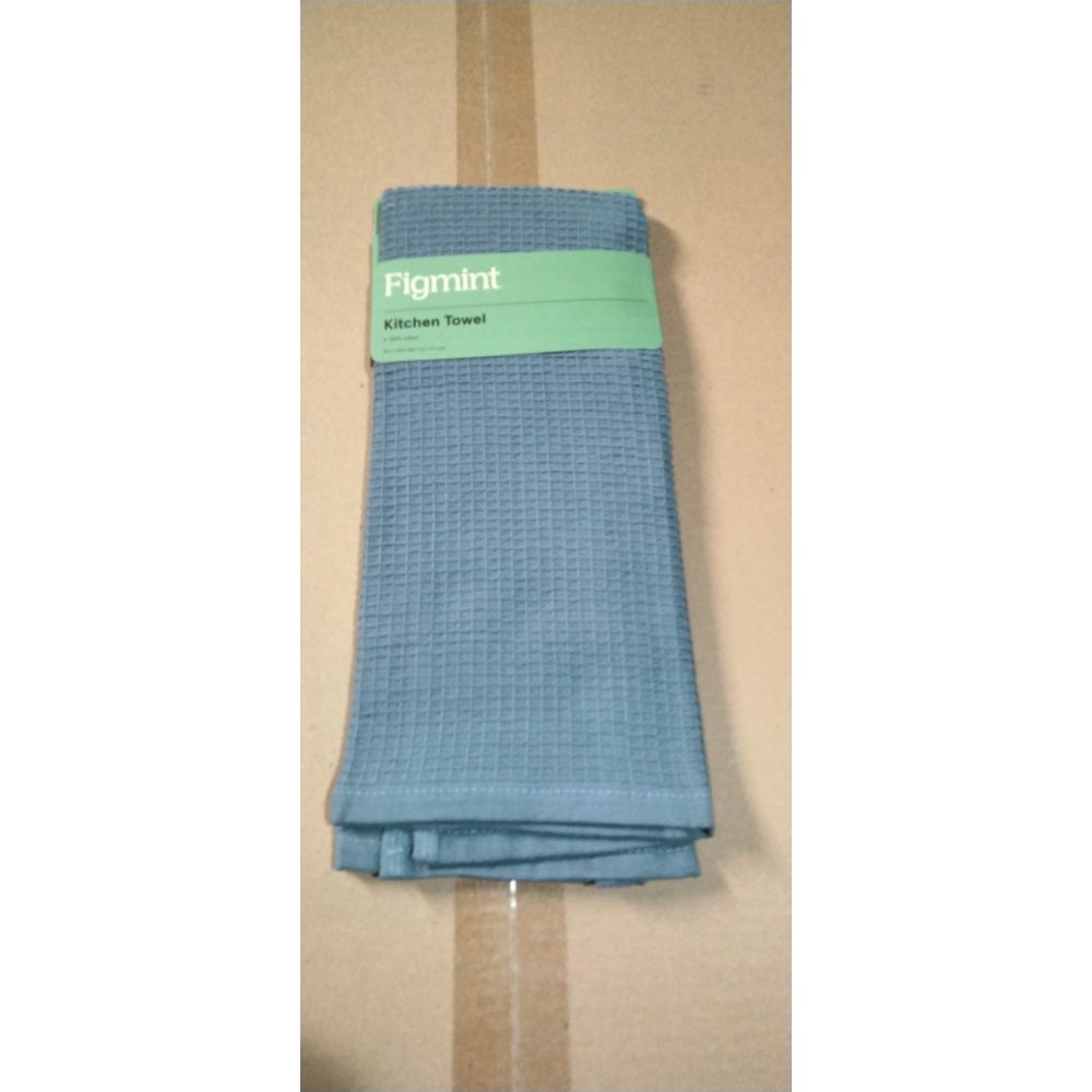 Waffle Kitchen Towel Blue - Figmint™ Retail $3.00