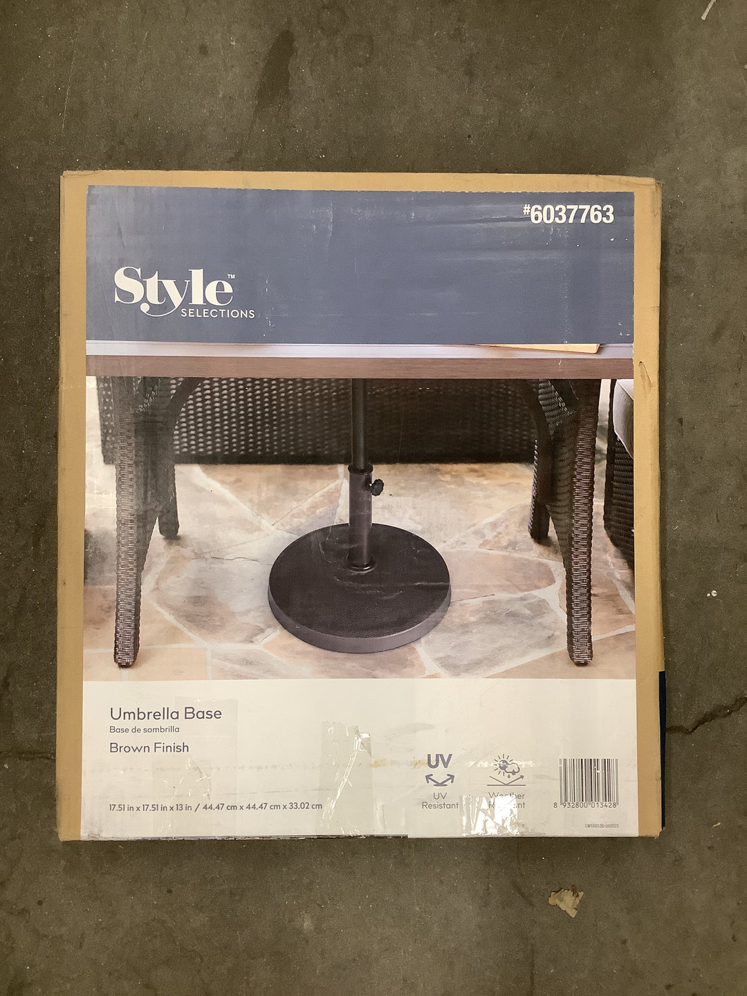 STS BN HDPE UMB BASE (-223214)
