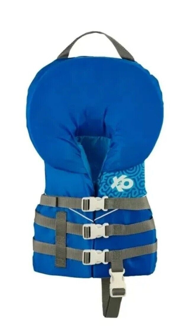 X2o Infant Closed Sided Life Vest  Blue  0-30 Lbs