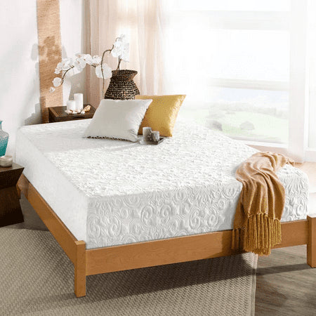 Zinus Spa Sensations Serenity 12  Memory Foam Mattress  Queen Retail $249.00