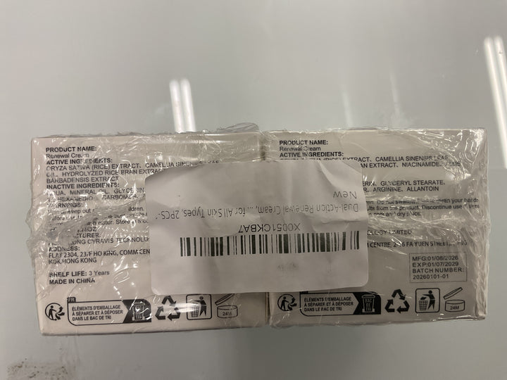 Dual action renewal cream